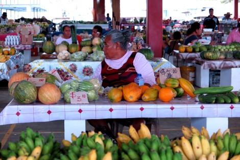Gemüse- und Obstmarkt